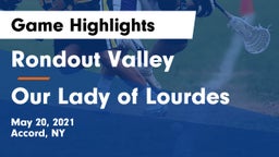 Rondout Valley  vs Our Lady of Lourdes  Game Highlights - May 20, 2021