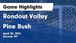 Rondout Valley  vs Pine Bush  Game Highlights - April 30, 2022