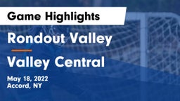 Rondout Valley  vs Valley Central  Game Highlights - May 18, 2022