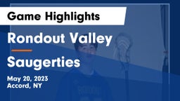 Rondout Valley  vs Saugerties  Game Highlights - May 20, 2023