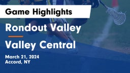 Rondout Valley  vs Valley Central  Game Highlights - March 21, 2024