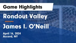 Rondout Valley  vs James I. O'Neill  Game Highlights - April 16, 2024