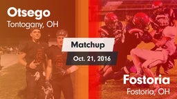 Matchup: Otsego vs. Fostoria  2016