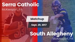 Matchup: Serra Catholic vs. South Allegheny  2017