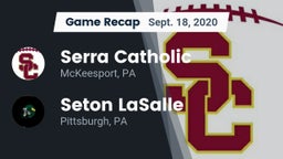 Recap: Serra Catholic  vs. Seton LaSalle  2020