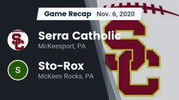 Recap: Serra Catholic  vs. Sto-Rox  2020