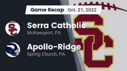 Recap: Serra Catholic  vs. Apollo-Ridge  2022