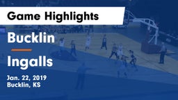 Bucklin vs Ingalls  Game Highlights - Jan. 22, 2019