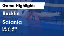 Bucklin vs Satanta Game Highlights - Feb. 21, 2020