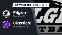 Recap: Pilgrim  vs. Classical  2018
