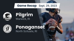 Recap: Pilgrim  vs. Ponaganset  2023