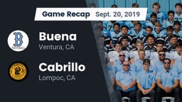 Recap: Buena  vs. Cabrillo  2019