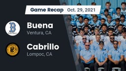 Recap: Buena  vs. Cabrillo  2021