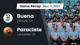 Recap: Buena  vs. Paraclete  2021