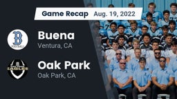 Recap: Buena  vs. Oak Park  2022