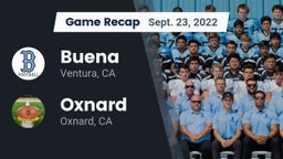 Recap: Buena  vs. Oxnard  2022
