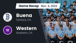 Recap: Buena  vs. Western  2022