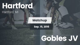 Matchup: Hartford vs. Gobles JV 2016