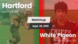Matchup: Hartford vs. White Pigeon  2018