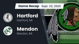 Recap: Hartford  vs. Mendon  2020