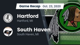 Recap: Hartford  vs. South Haven  2020