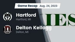 Recap: Hartford  vs. Delton Kellogg  2023