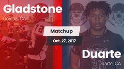 Matchup: Gladstone High vs. Duarte  2017