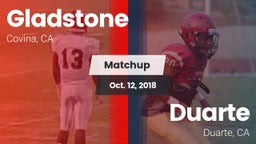 Matchup: Gladstone High vs. Duarte  2018