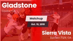 Matchup: Gladstone High vs. Sierra Vista  2018