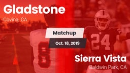 Matchup: Gladstone High vs. Sierra Vista  2019