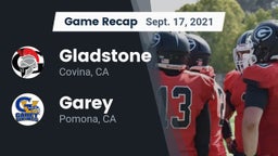 Recap: Gladstone  vs. Garey  2021