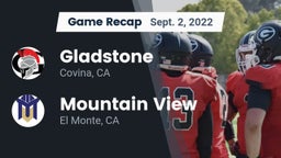 Recap: Gladstone  vs. Mountain View  2022