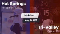 Matchup: Hot Springs vs. Tri-Valley  2018