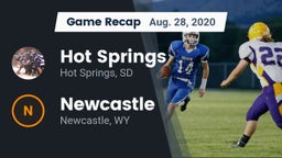 Recap: Hot Springs  vs. Newcastle  2020