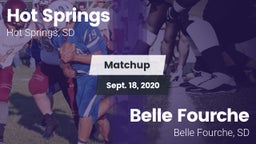 Matchup: Hot Springs vs. Belle Fourche  2020