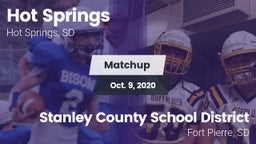 Matchup: Hot Springs vs. Stanley County School District 2020