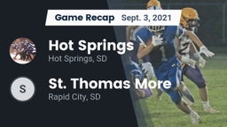 Recap: Hot Springs  vs. St. Thomas More  2021