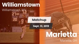 Matchup: Williamstown vs. Marietta  2019