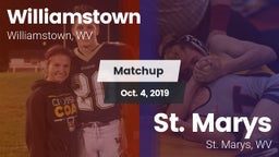 Matchup: Williamstown vs. St. Marys  2019