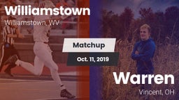 Matchup: Williamstown vs. Warren  2019