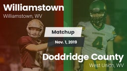 Matchup: Williamstown vs. Doddridge County  2019