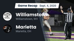 Recap: Williamstown  vs. Marietta  2020