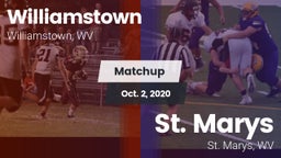 Matchup: Williamstown vs. St. Marys  2020