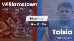 Matchup: Williamstown vs. Tolsia  2020