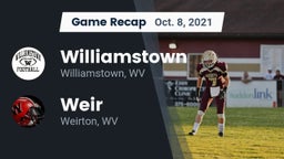 Recap: Williamstown  vs. Weir  2021