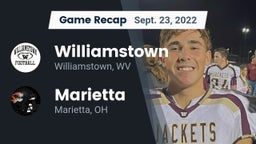 Recap: Williamstown  vs. Marietta  2022
