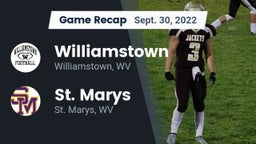 Recap: Williamstown  vs. St. Marys  2022