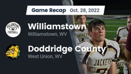 Recap: Williamstown  vs. Doddridge County  2022