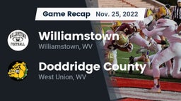 Recap: Williamstown  vs. Doddridge County  2022