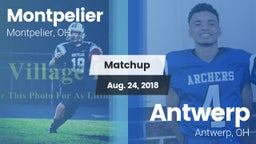Matchup: Montpelier vs. Antwerp  2018